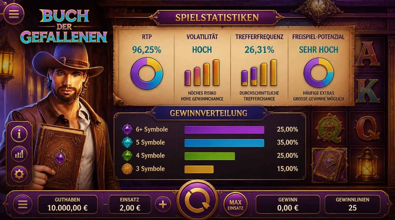 Gewinnchancen-Rechner mit RTP und Volatilität